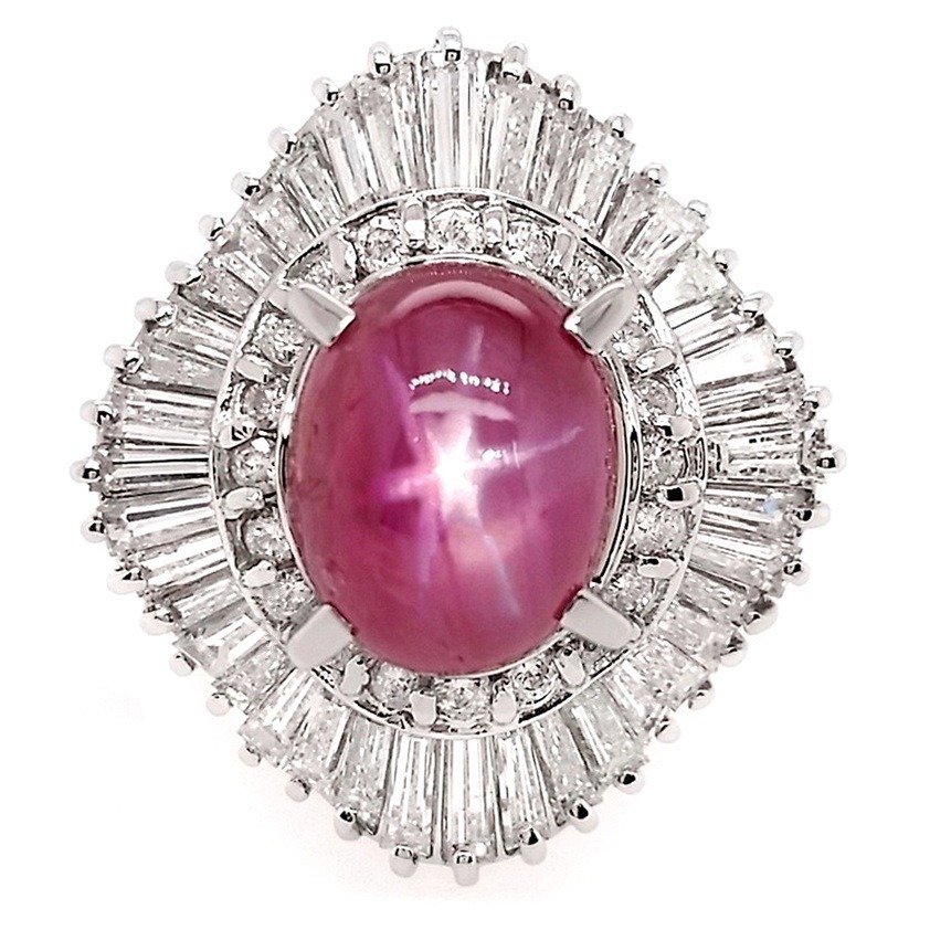 Star ruby diamond ring store