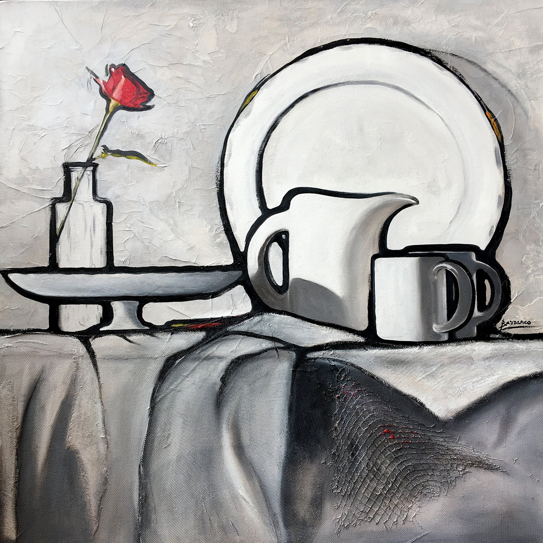 Barranco René - Porcelaine et rose