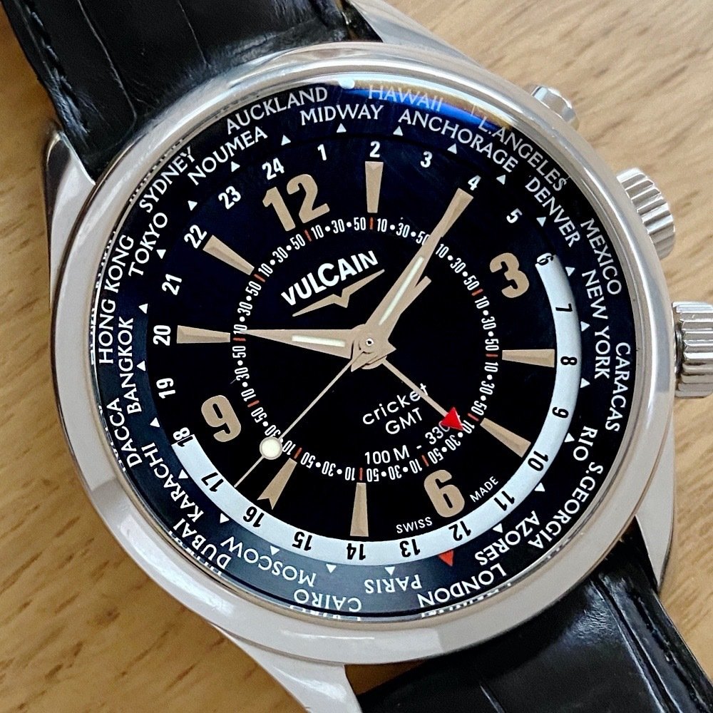 Vulcain cricket sales gmt