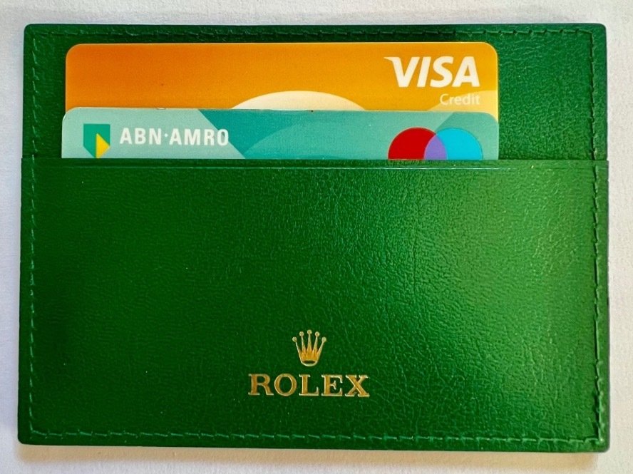 Rolex credit hotsell card holder