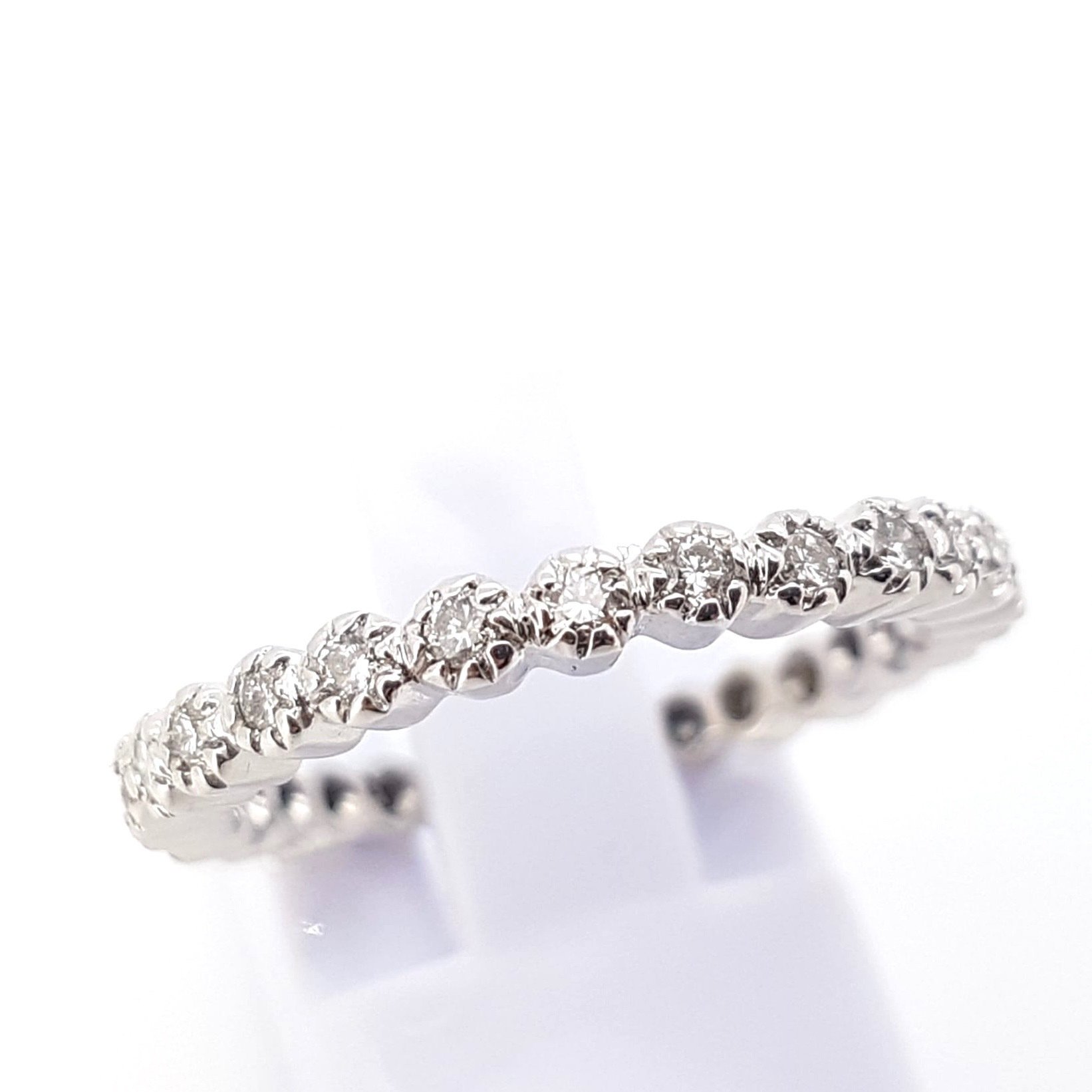 Anello diamanti sale tutto giro