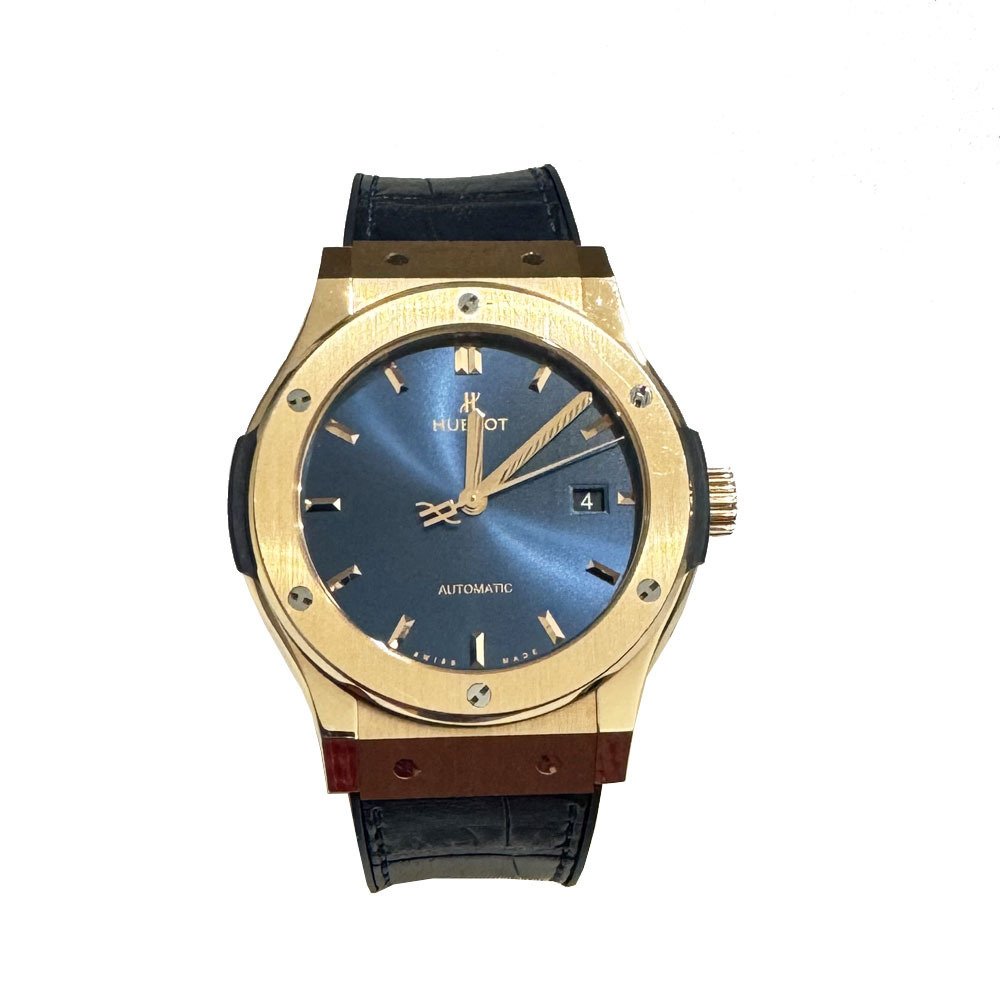 Hublot Classic Fusion King Gold Blue 511.OX.7180.LR Men