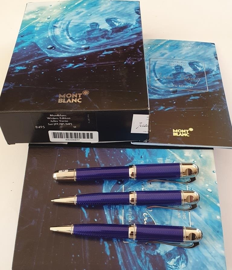Montblanc jules best sale verne ballpoint pen