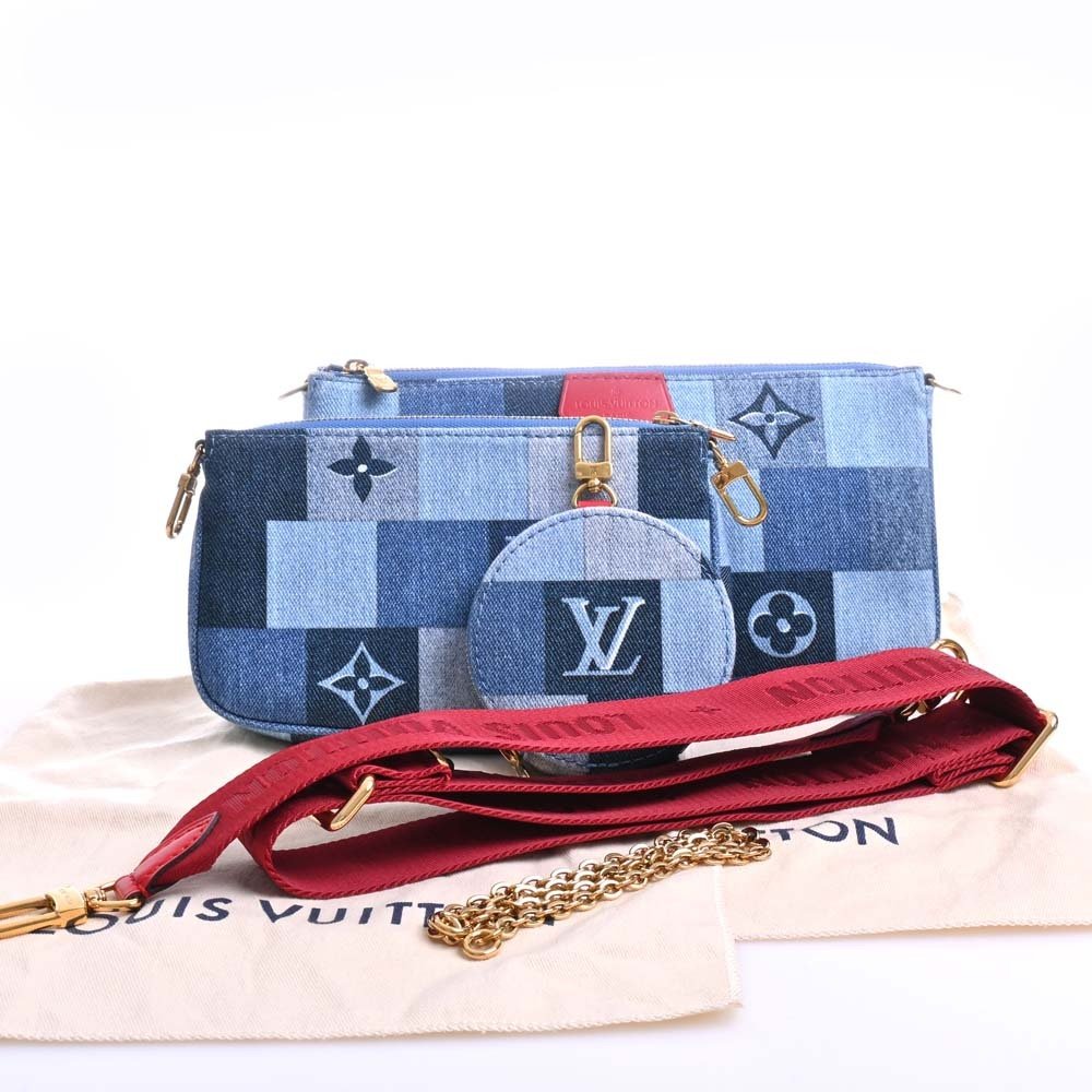 Louis vuitton multi pochette denim outlet
