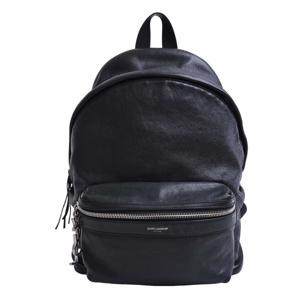 Saint laurent backpack used store