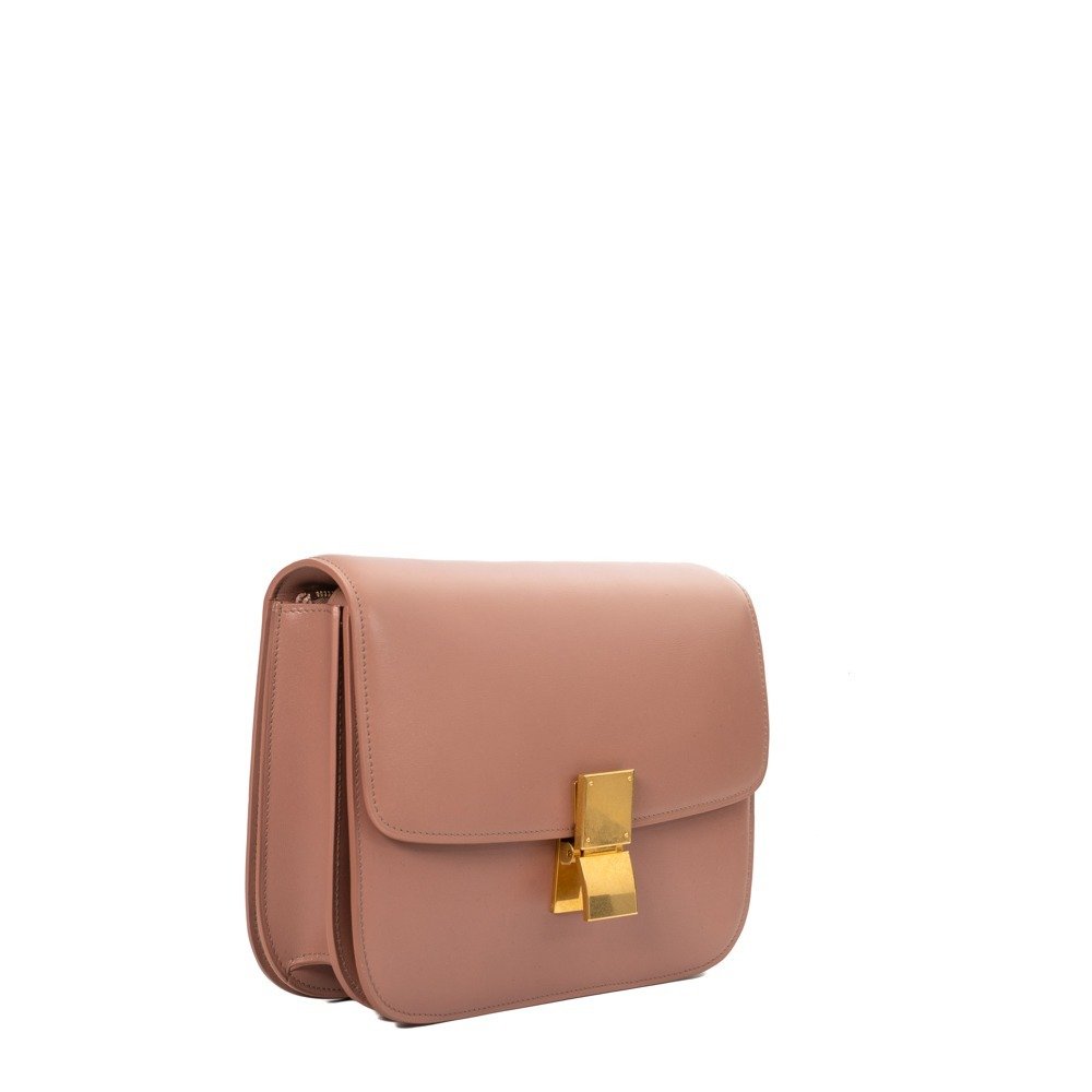 Celine box top bag pink