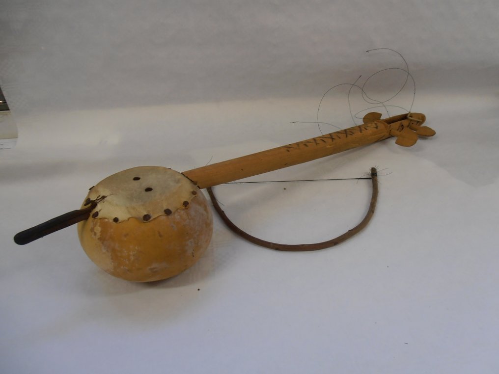 Gewond raken Zichtbaar Garantie Inheemse muziekinstrumenten,Spijkerviool, Noord-Afrika, - Catawiki