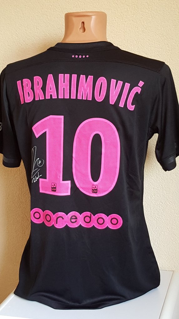 samenzwering commentator Fysica Zlatan Ibrahimovic - Shirt Paris Saint- Germain (PSG) - - Catawiki
