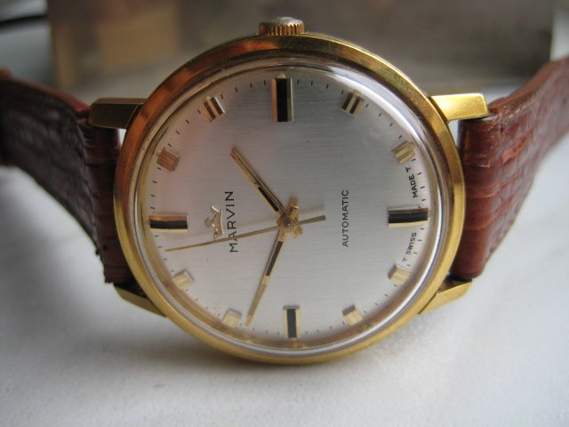 Marvin automatic men's vintage wristwatch 1960s - Catawiki
