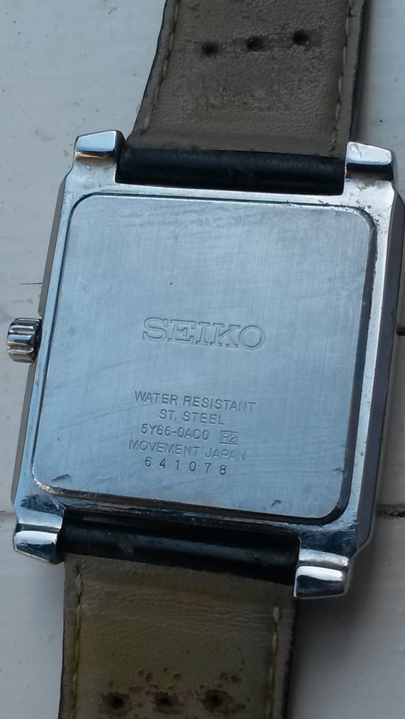 Seiko 5Y66-0AC0 - men's wristwatch - 2nd half of the 20th - Catawiki
