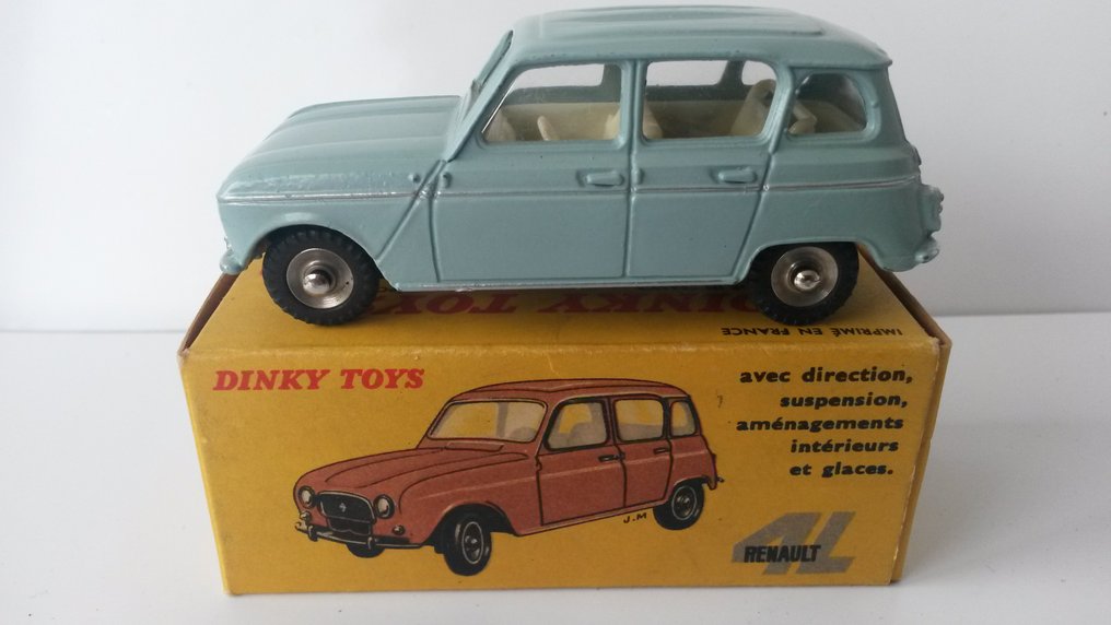 【公式】フジのお歳暮・冬ギフト スペイン ディンキー DINKY 518 ミニカー ルノー4L レア青 ミニカー