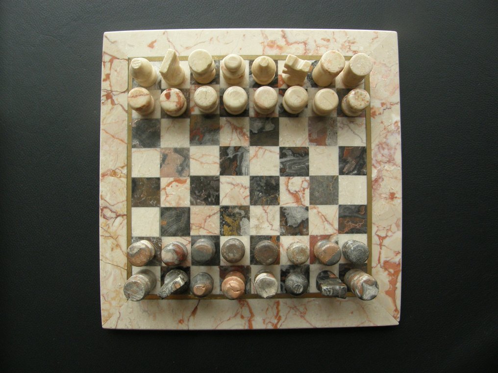 schaakspel. -