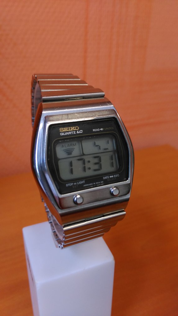 Seiko Alarm Quartz LC Ref. A031-5019 - Men's wristwatch - - Catawiki
