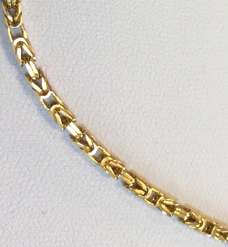 Gold kinglink chain "King's Chain" Catawiki