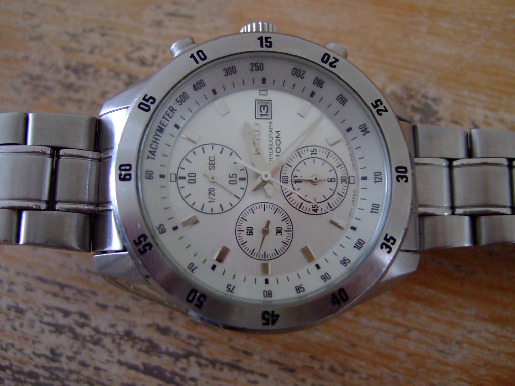 SEIKO – 7T92-0LV0 Men's Wristwatch - Catawiki