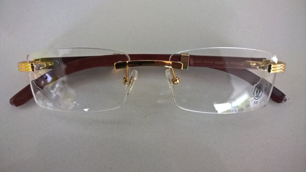 titanium cartier glasses
