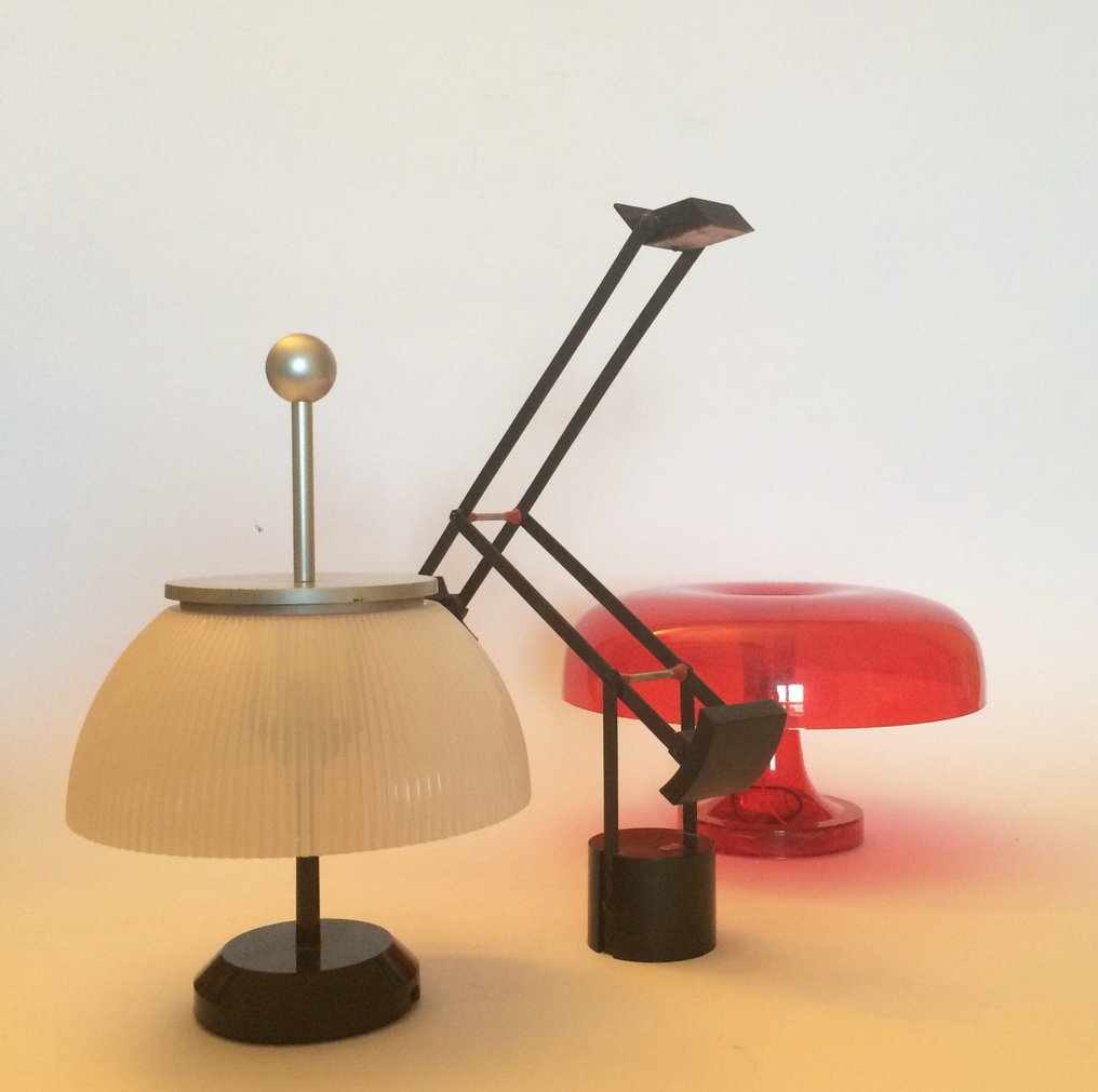 3 lampade in miniatura di ARTEMIDE da collezione 