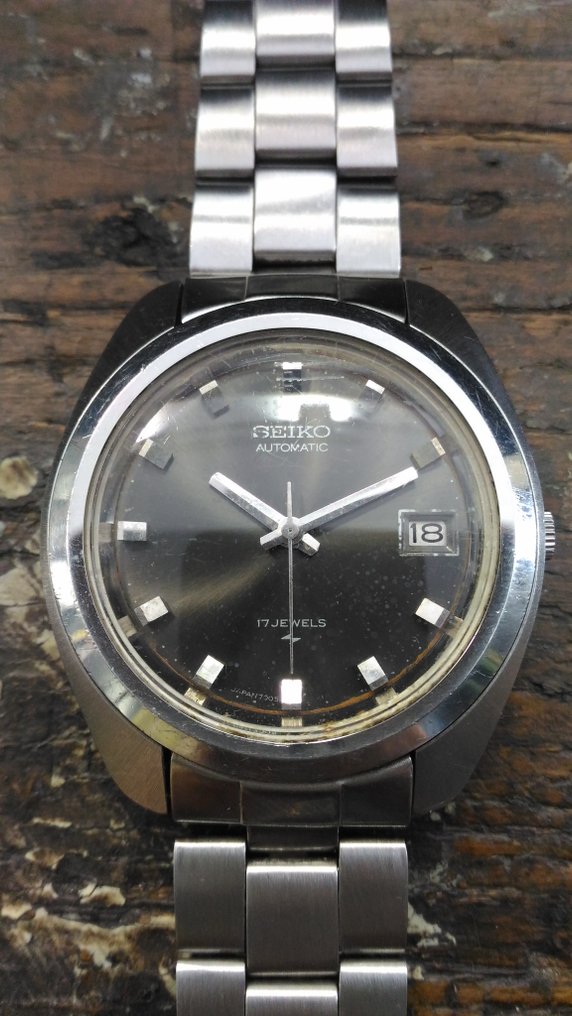 白木/黒塗り SEIKO AUTOMATIC 17JEWELS 7005-7030 - 通販 - www