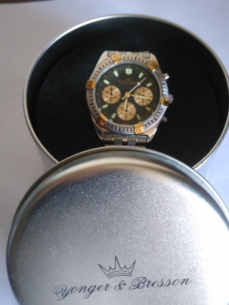 Yonger & Bresson chronograph watch - 2000. - Catawiki