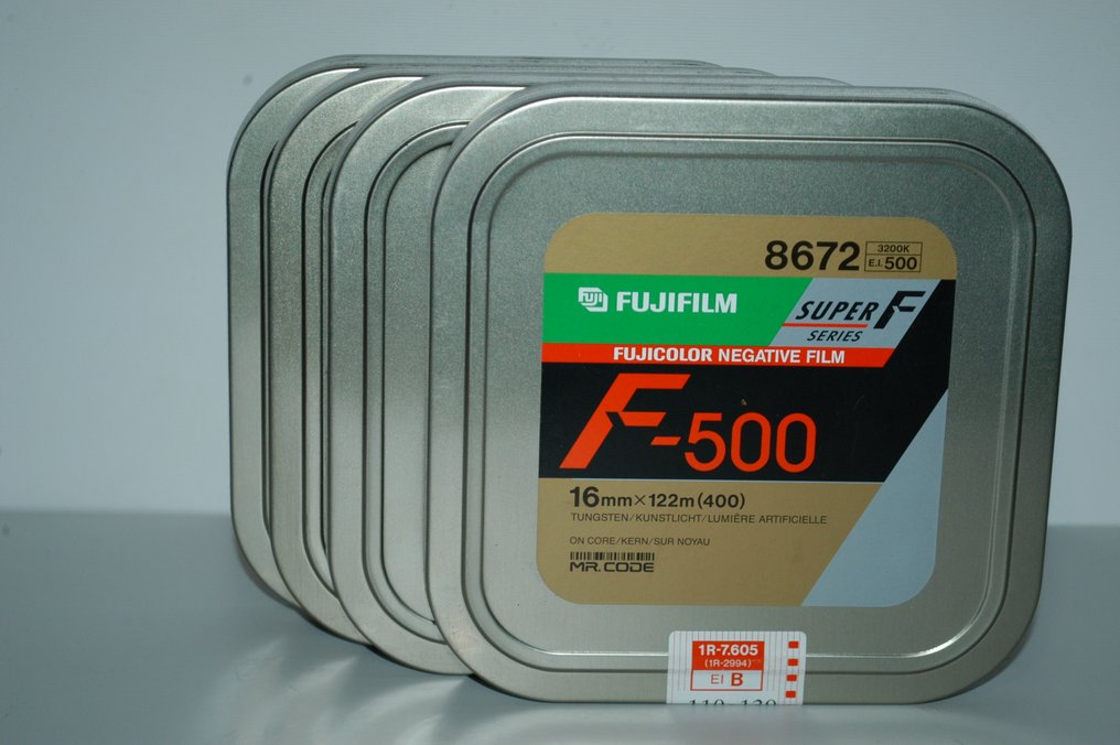 Enzovoorts formule alcohol Fujifilm F-500 16mm negative film - Catawiki