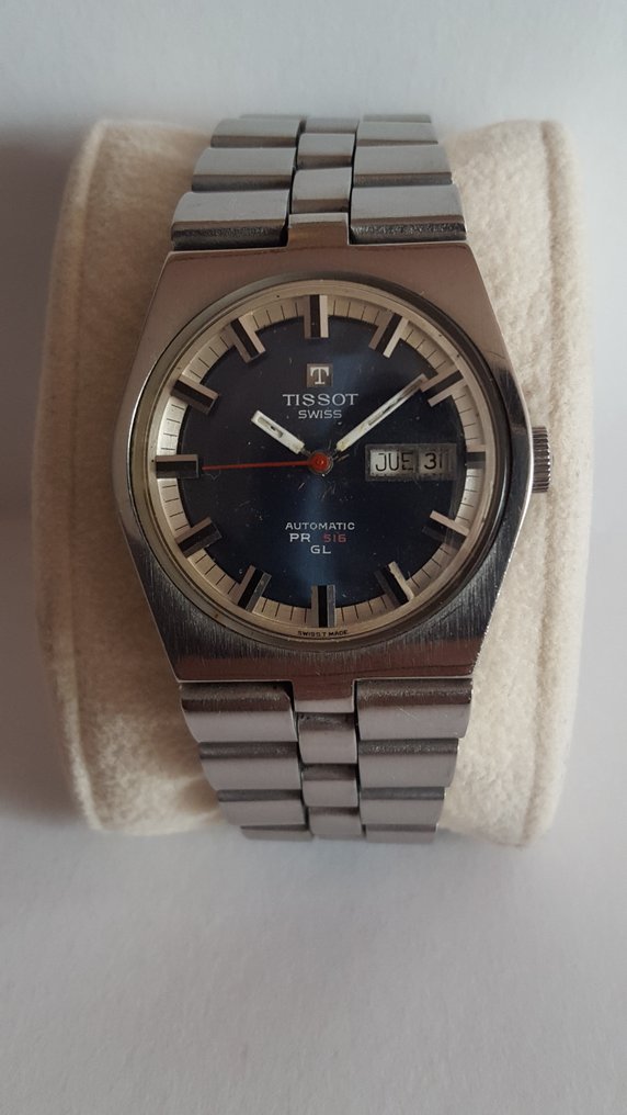 contenido Construir sobre Abrazadera Tissot PR 516 GL - reloj de pulsera para hombre - años 70. - Catawiki