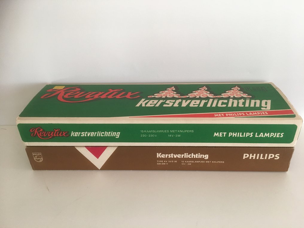 Philips 30 Vintage Christmas lights Candle Lights with Catawiki