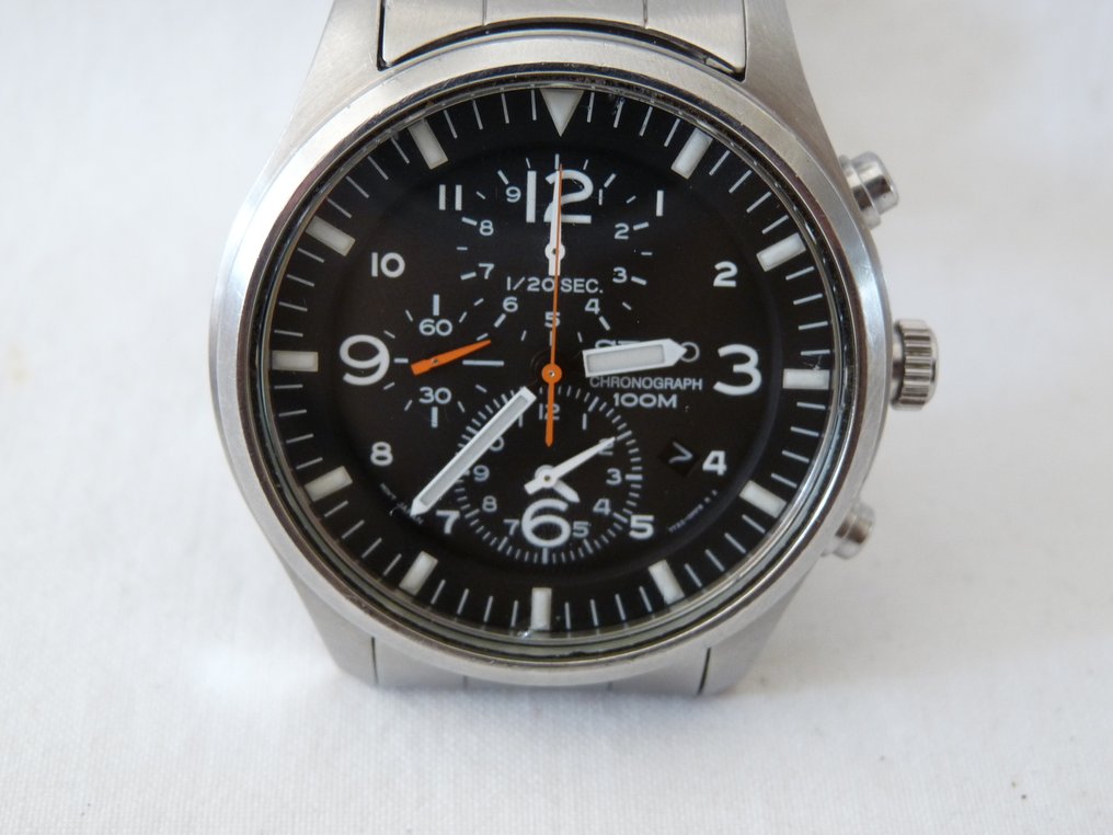Seiko 7T92-0JS0 chronograph / chronograph men's wristwatch, - Catawiki