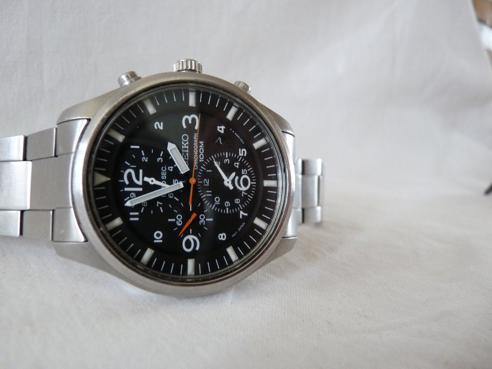 Seiko 7T92-0JS0 chronograph / chronograph men's wristwatch, - Catawiki