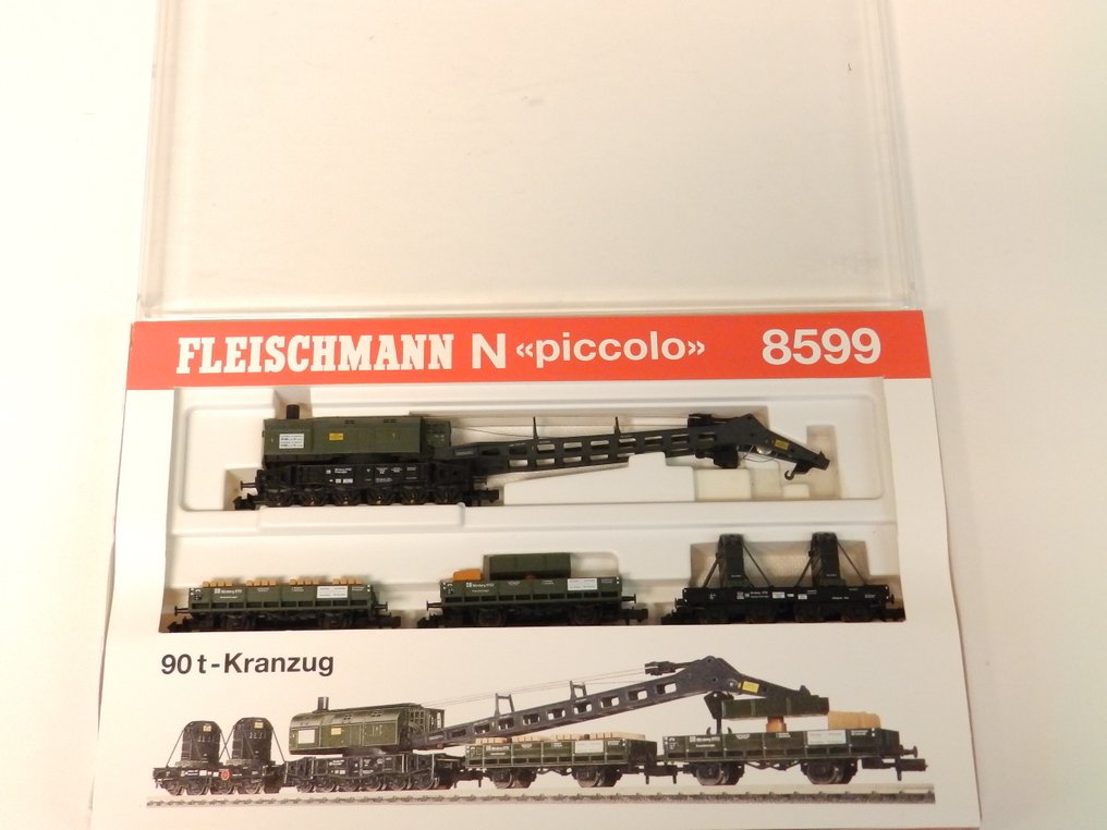 Fleischmann Piccolo N - 8599 - "90t Kranzug" - Catawiki