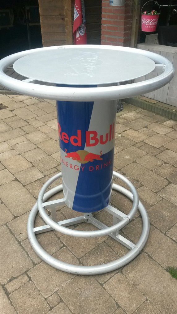 Polair Betrouwbaar solide Red Bull Racing - statafel / bartafel - h 110 cm - diameter - Catawiki