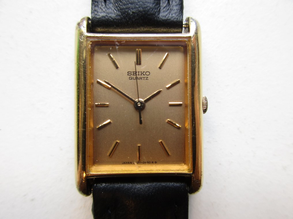 Seiko ref. 3421 - rectangular women's wrist watch - 1990s - Catawiki