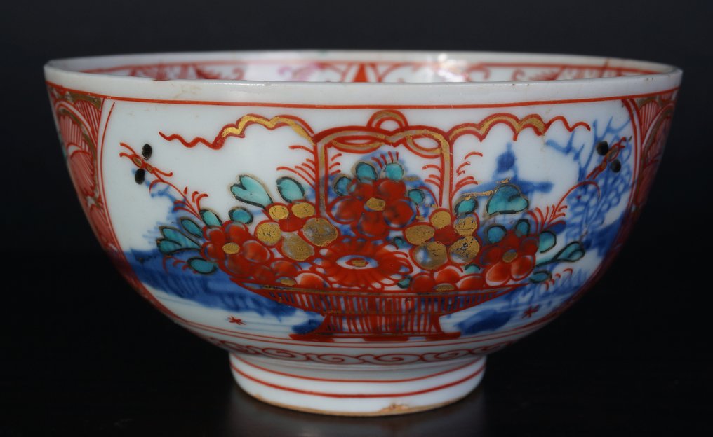 Hoopvol Waakzaam Cerebrum Porseleinen amsterdam bont kom - China - 18e eeuw - Catawiki