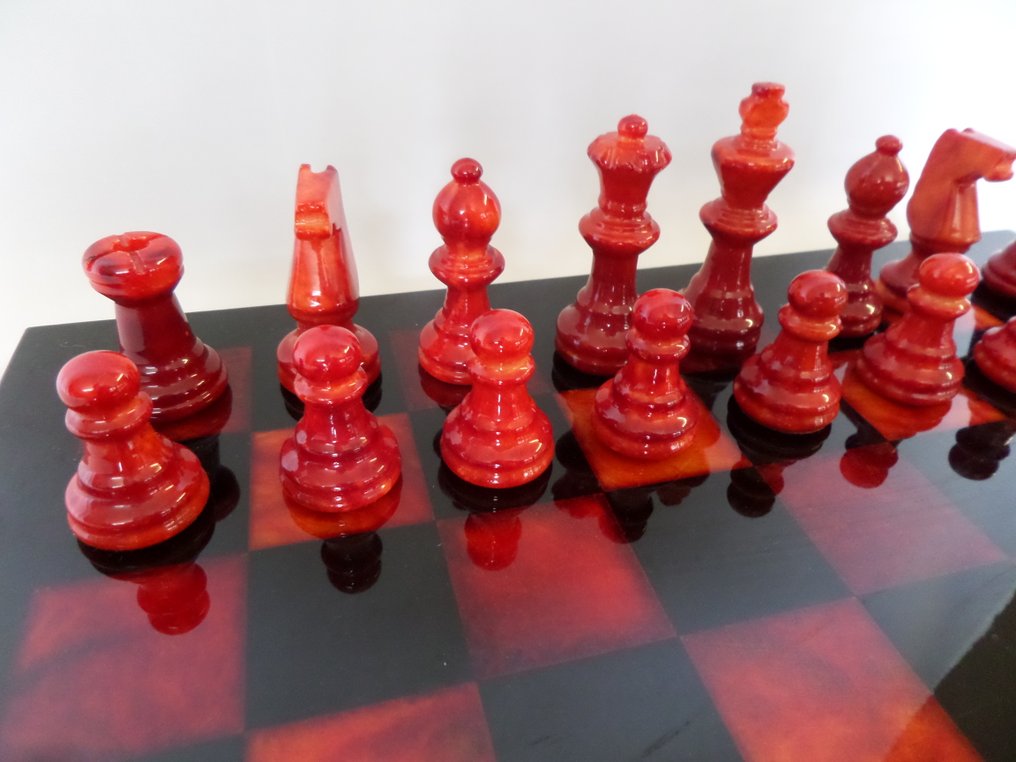 Chiellini Marble game - Red / Black - Catawiki