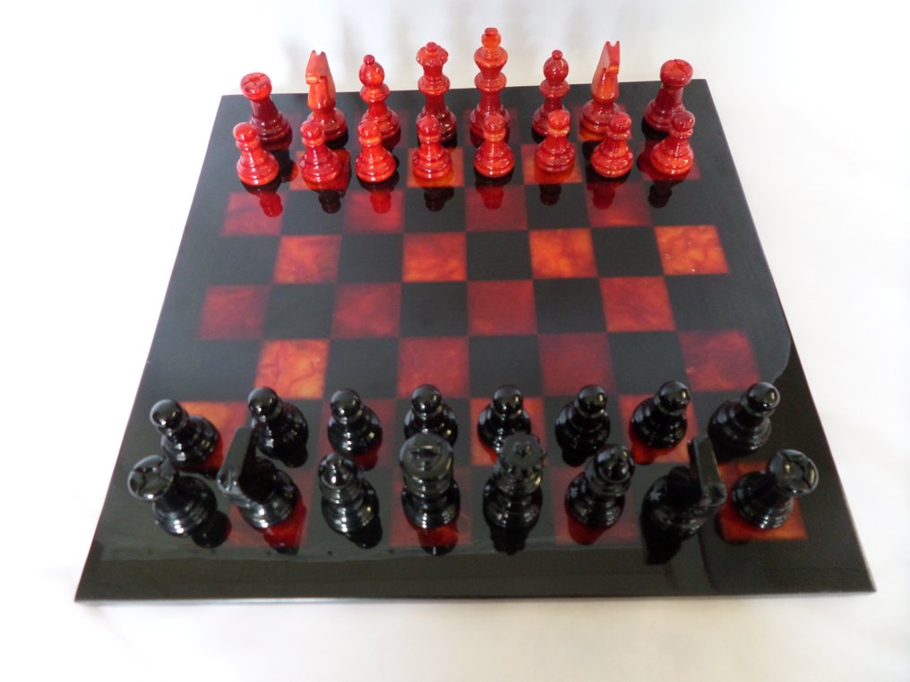 Chiellini Marble game - Red / Black - Catawiki