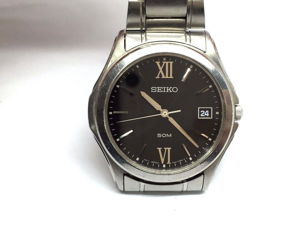 Seiko 7N42-OEYO – Japanese gents quartz wrist watch – - Catawiki