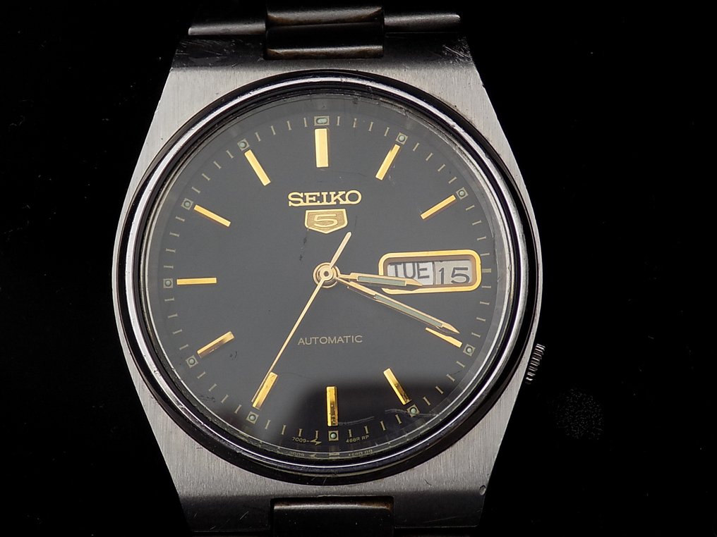 Seiko 5 automatic 21 jewels men's wristwatch 1983 - Catawiki