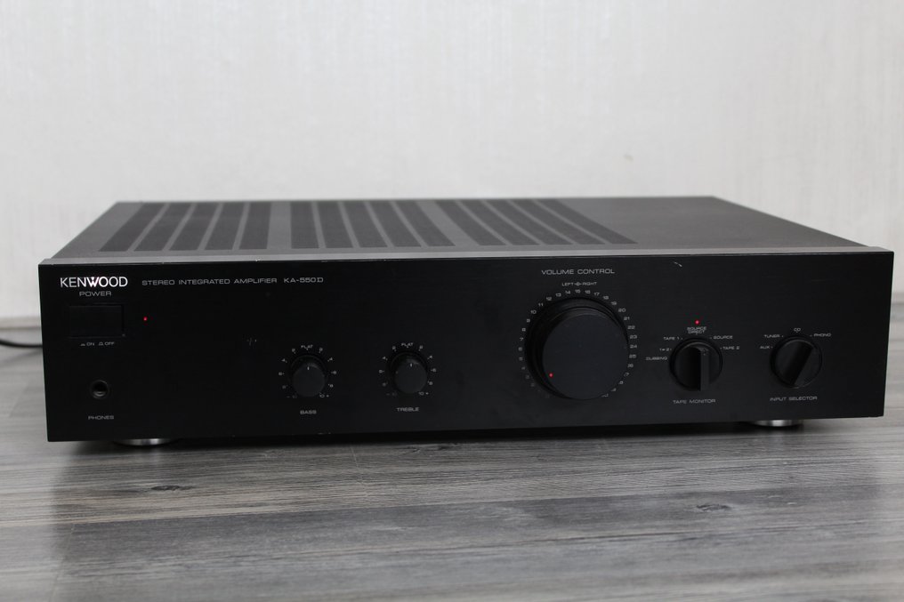 Leia opmerking Perfect Kenwood KA-550D Stereo Integrated Amplifier / Versterker - Catawiki