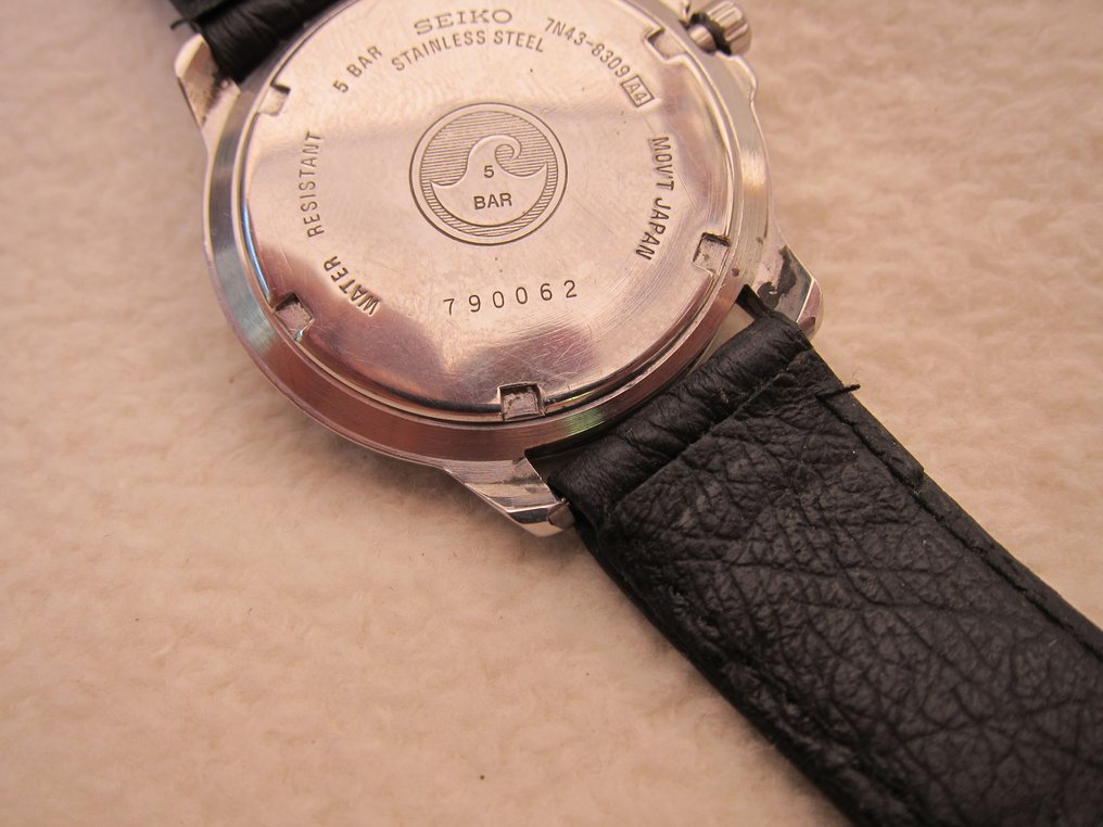 Seiko type 7N43-8309 – men's wristwatch – 1990s/00 - Catawiki