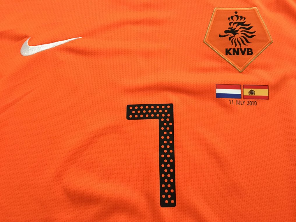 afschaffen Getand pastel Nederlands Elftal Finale WK 2010 - Dirk Kuyt - Legendarisch - Catawiki