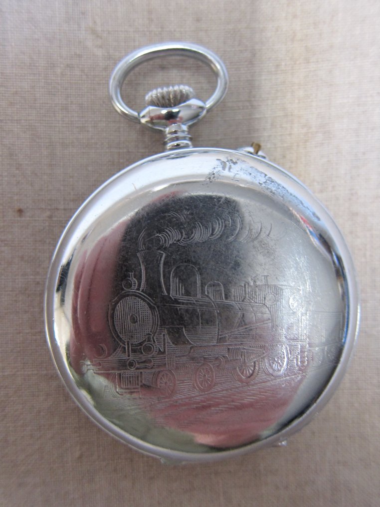 激安単価で ROSKOPF GRE 大幅値下げ♪ PATENT 稼働品 懐中時計 手巻き