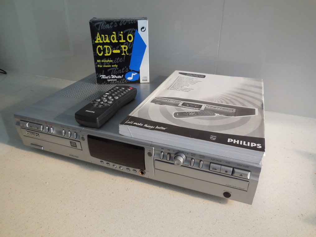 Philips CDR700 Dual Deck CD Recorder 