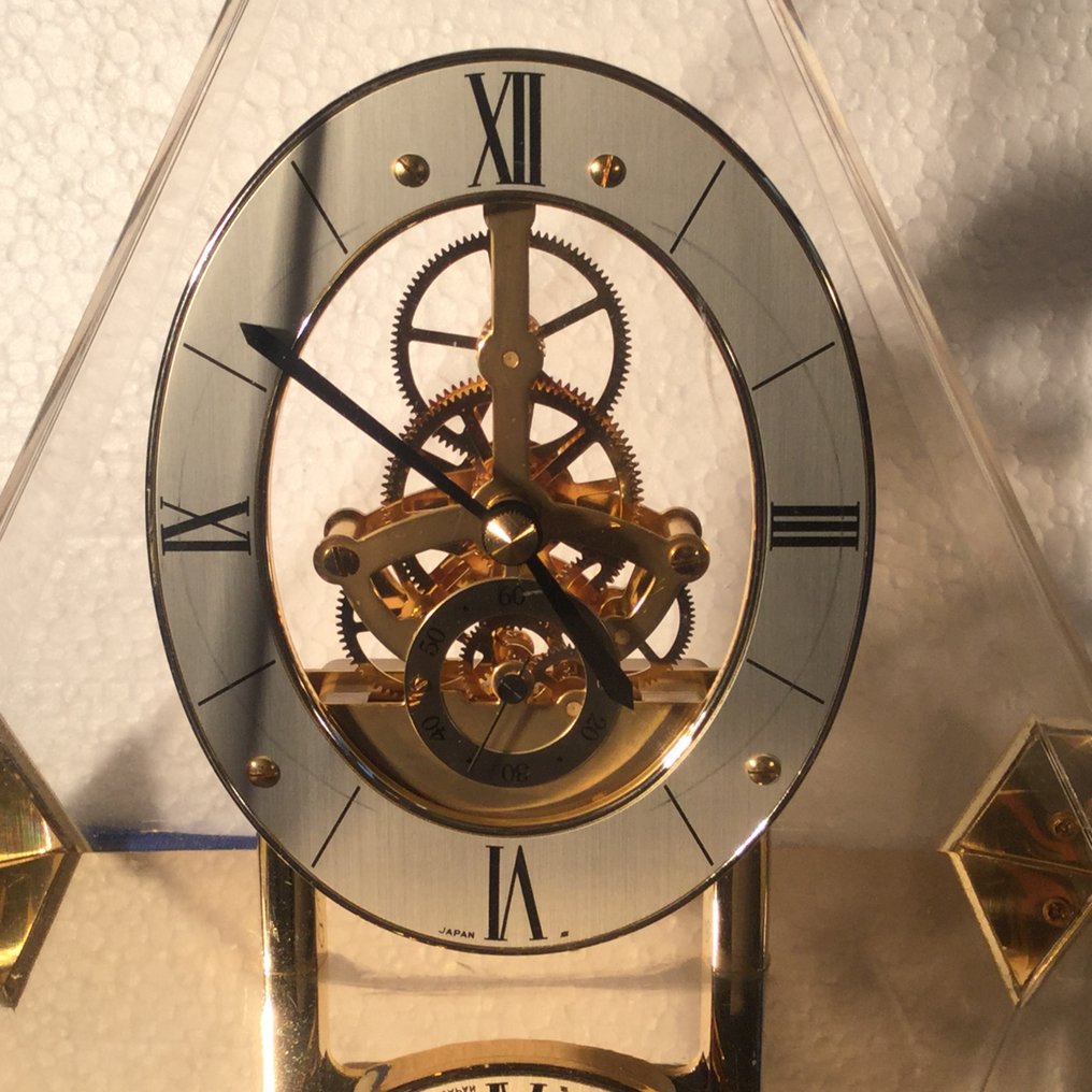 Vintage SEIKO Pyramide Skeleton Clock - Quartz - Model - Catawiki