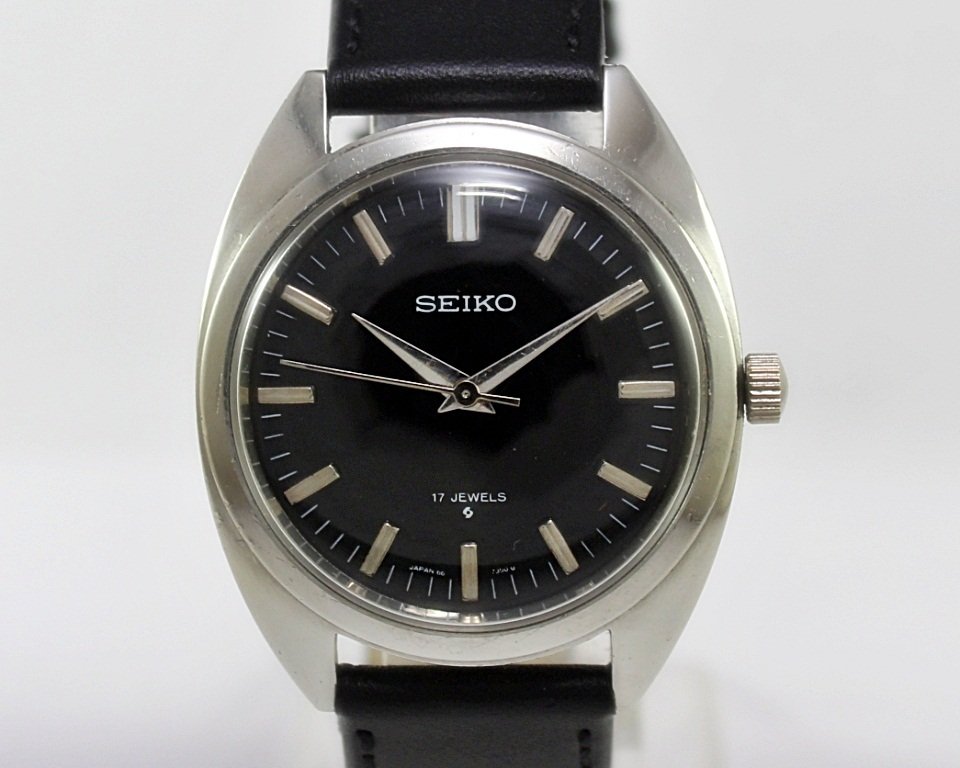 Seiko Ref 66-8040 Black Men's Vintage Wrist Watch 1960s - Catawiki