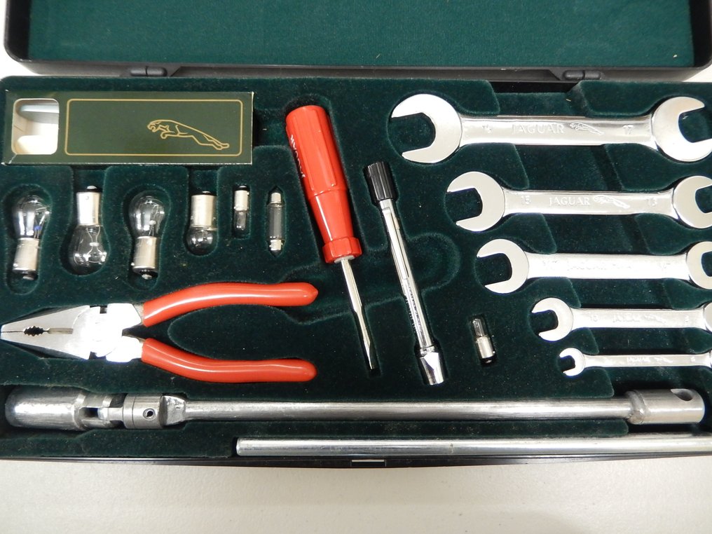 vintage jaguar tool kit