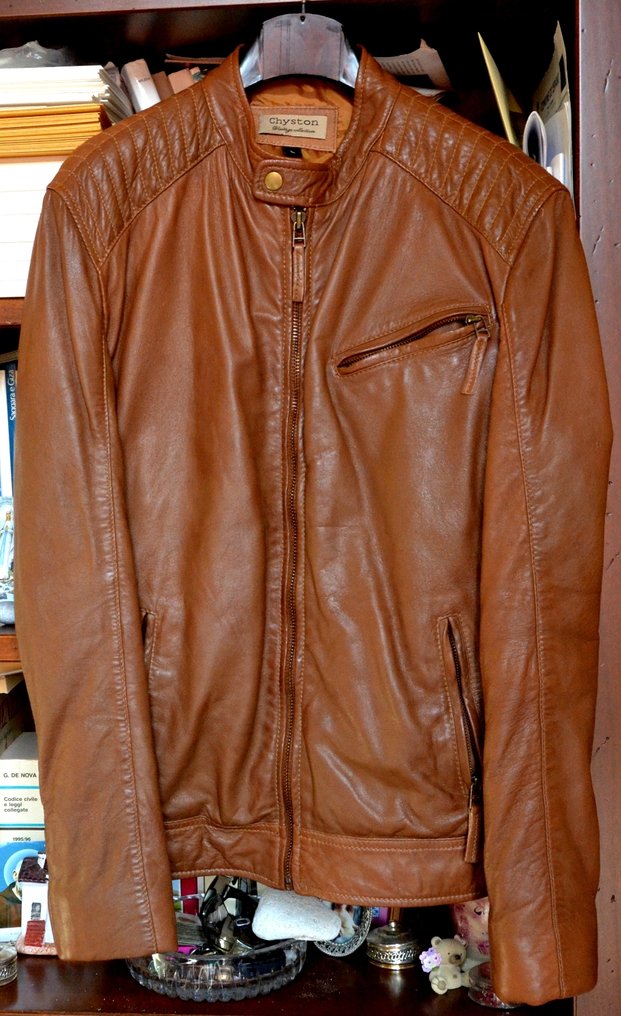 Voorspellen Dragende cirkel beroemd Chyston - Leather jacket - Catawiki