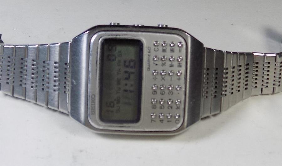 Seiko C153-5007 - Quartz LC - First Calculator Watch - 1978 - Catawiki