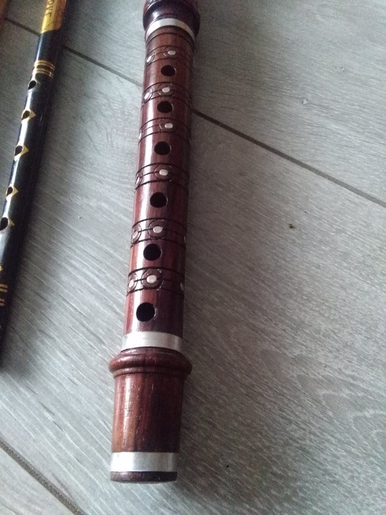 Six kinds of wooden flutes - Catawiki