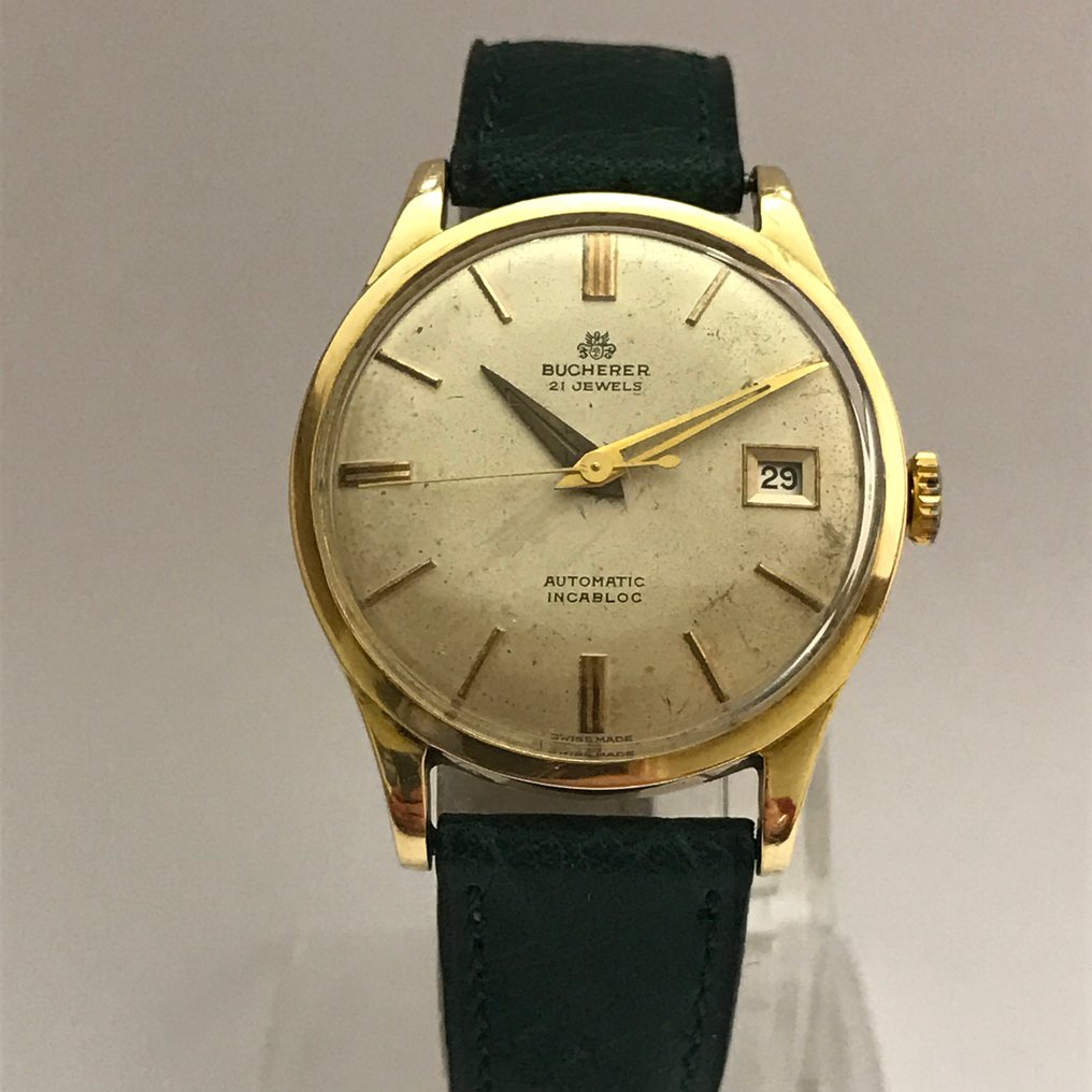 Carl F. Bucherer Vintage Rare 3013S Men's Watch - Catawiki