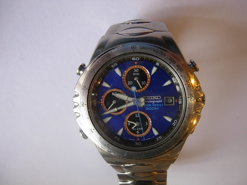SEIKO-Macchina Sportiva Quartz analog watch 7T32-6H60 1996s - Catawiki