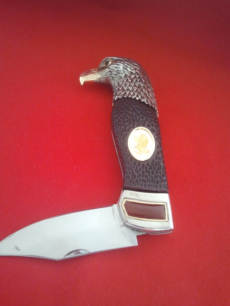 Franklin Mint eagle hunting knife collectors knife eagle Catawiki